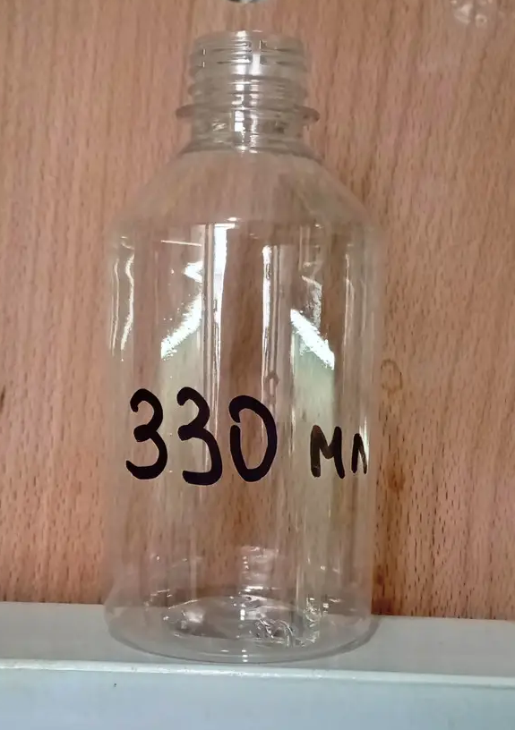 Пет пляшка 330 мл.